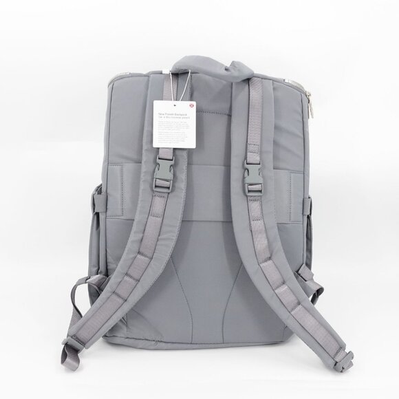 Lululemon Women's New Parent Backpack 17L Asphalt Gray Silver OS - Picture 6 of 16